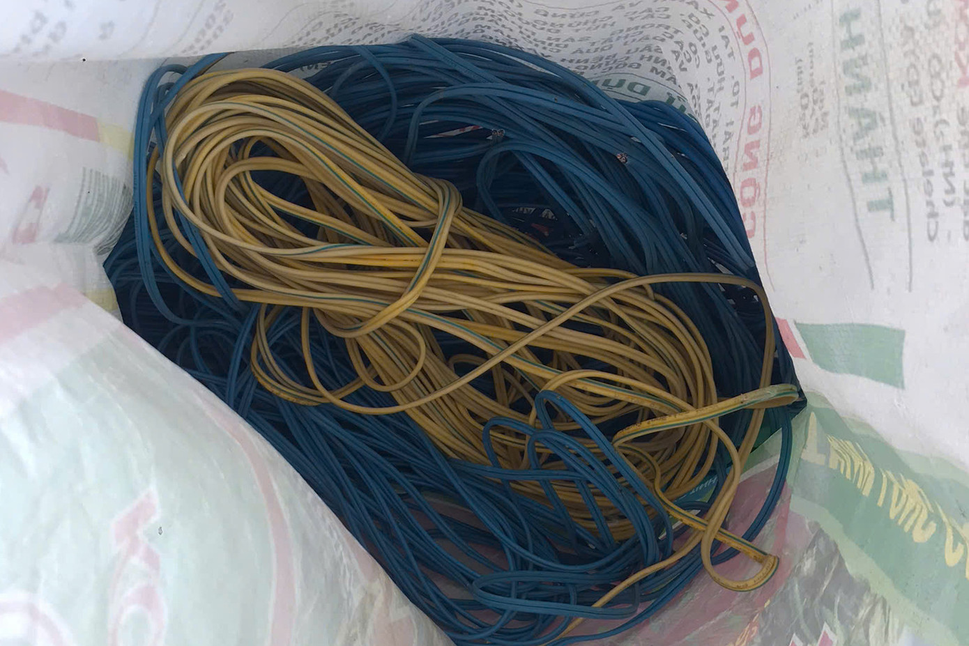 Tang vật vụ án.