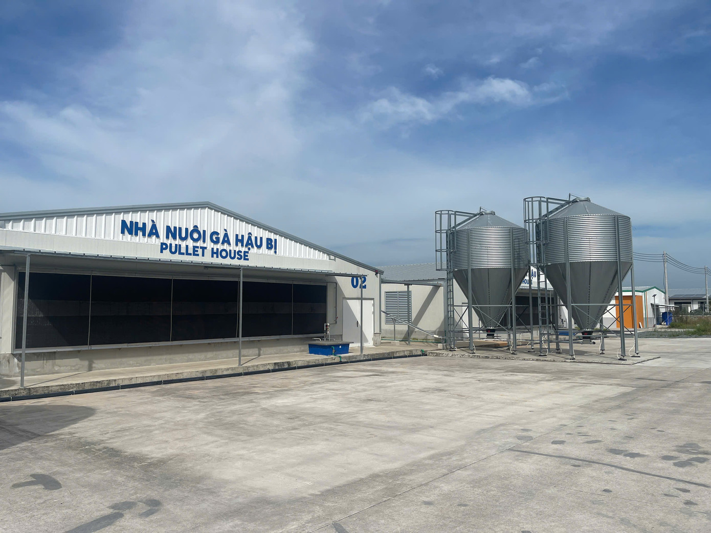 Trang trại gà của Mebi Farm. Trang trại gà của Mebi Farm.