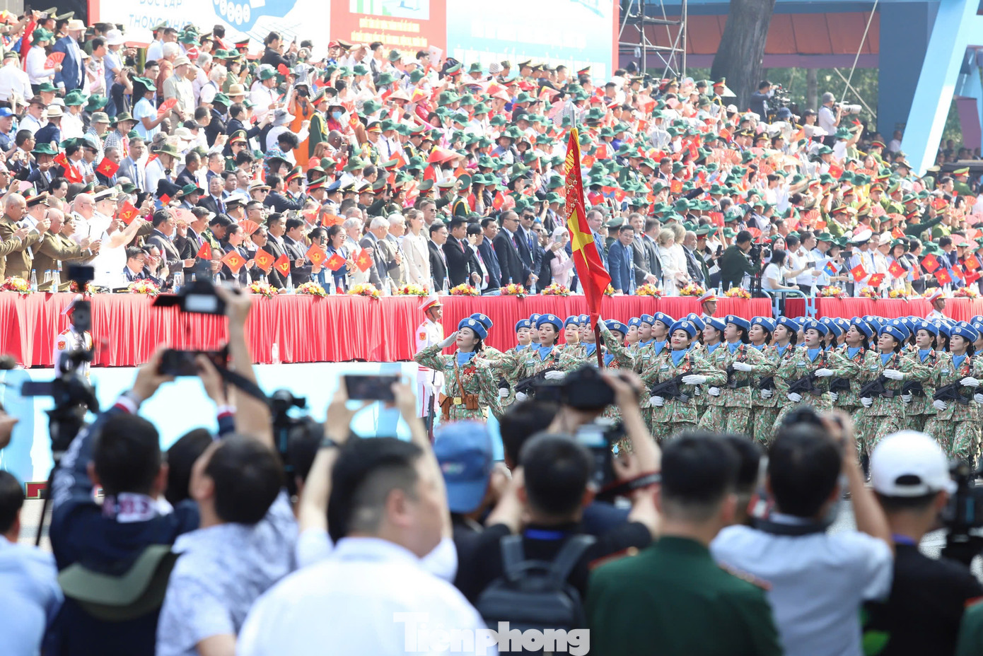 Khối Nữ Gìn giữ hòa bình của Quân đội nhân dân Việt Nam.