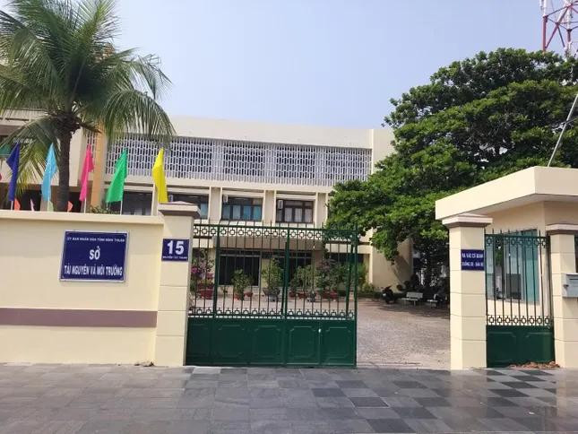 Trụ sở Sở Nông nghiệp và Môi trường tỉnh Bình Thuận - khi bà Phan Thị Xuân Thu và ông Ngô Minh Thành còn làm Phó giám đốc.