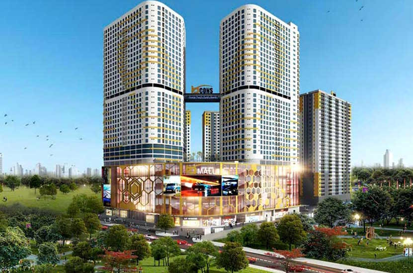 Phối cảnh dự án Bcons Bình An - Đông Tây.