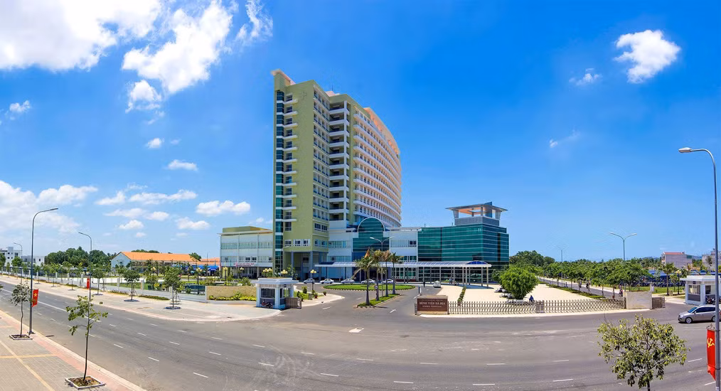 Bệnh viện Bà Rịa - nơi các bệnh nhân chạy thận kêu cứu vì giá quá cao.