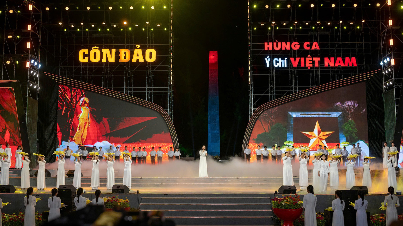 Với chủ đề “Côn Đảo - Hùng ca ý chí Việt Nam”, chương trình được kết cấu thành 3 chương.