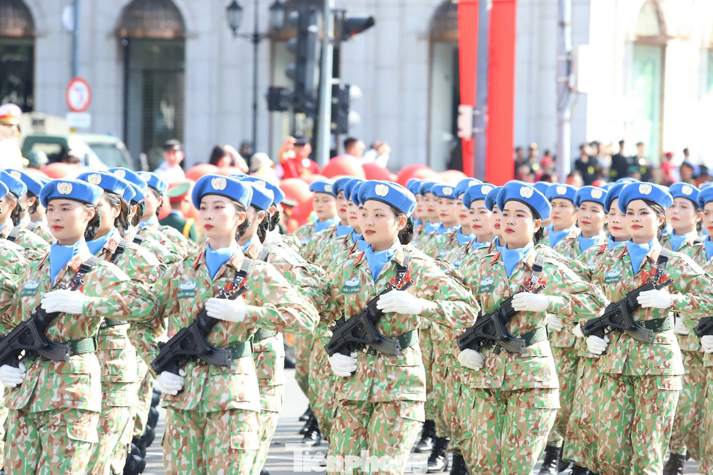 Khối nữ quân nhân Gìn giữ hòa bình Liên Hợp Quốc.