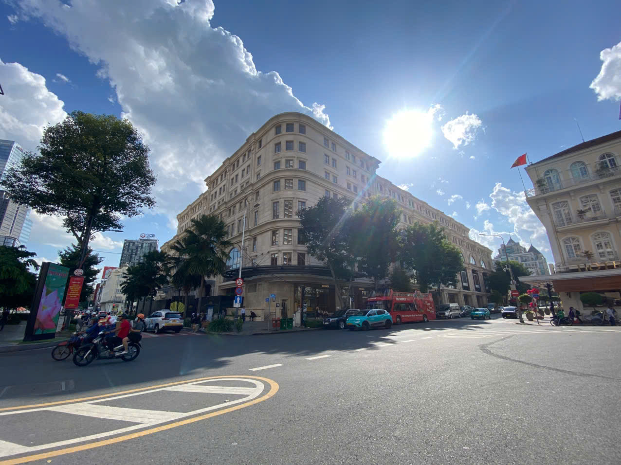 Toàn cảnh Khu phức hợp trung tâm mua sắm - khách sạn Union Square.