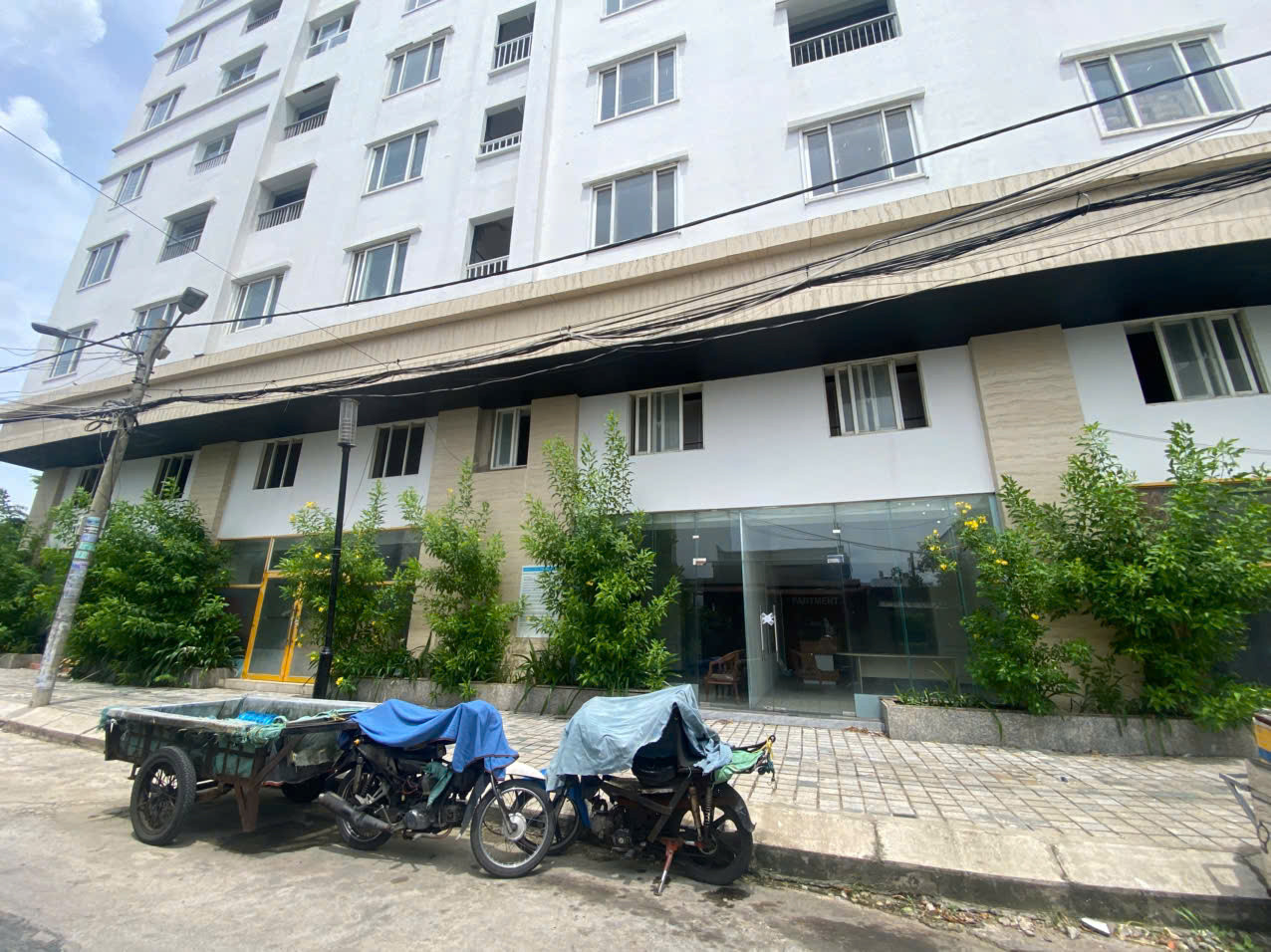 Dự án Tổ hợp Nhà ở - Nhà ở Xã hội Tân Bình Apartment đã xong phần thô.