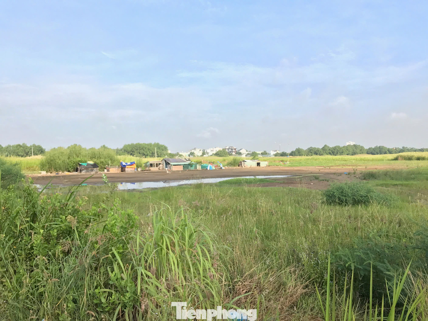 Hiện trạng khu đất sẽ triển khai dự án Khu dân cư Phước Kiển - giai đoạn 3.