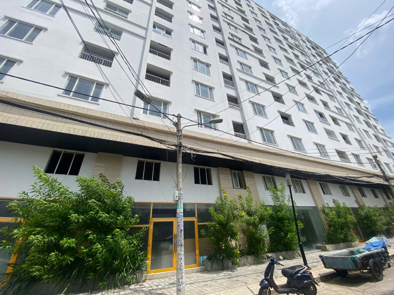 Dự án gồm 2 block cao 16 tầng, 168 căn hộ được thiết kế diện tích 58 - 83 m2. Hiện tại, dự án đã xây xong phần thô.