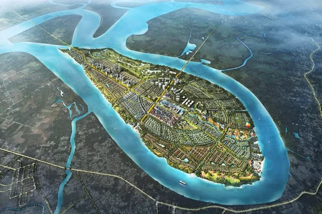 Phối cảnh dự án Phong Phú Riverside - nơi Văn Phú - Invest muốn thoái vốn.