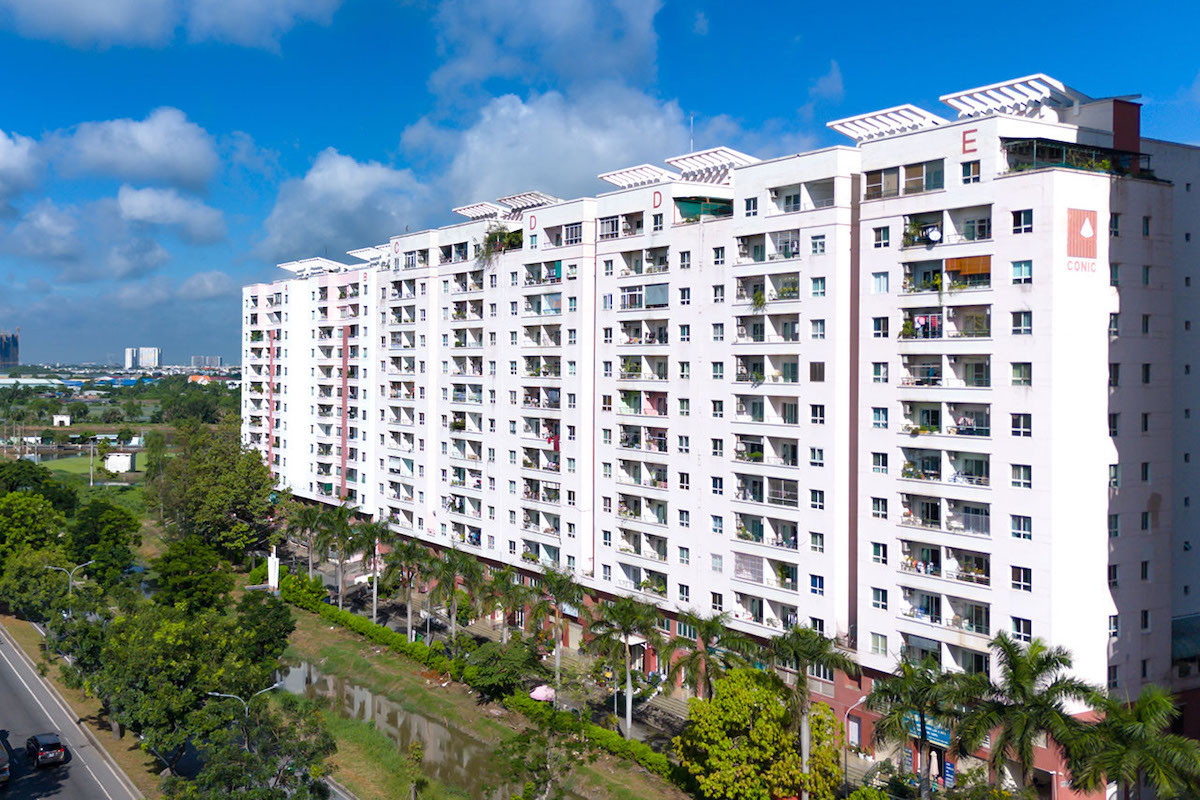 Chung cư Conic Đông Nam Á. Chung cư Conic Đông Nam Á.