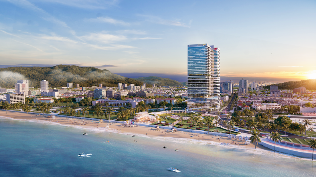Phối cảnh dự án căn hộ cao cấp Q1 Tower (Bình Định) của Phát Đạt.