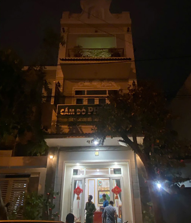 Cơ sở kinh doanh dịch vụ cầm đồ Toàn Phúc Lộc của đối tượng Nguyễn Ngô Thanh Toàn.