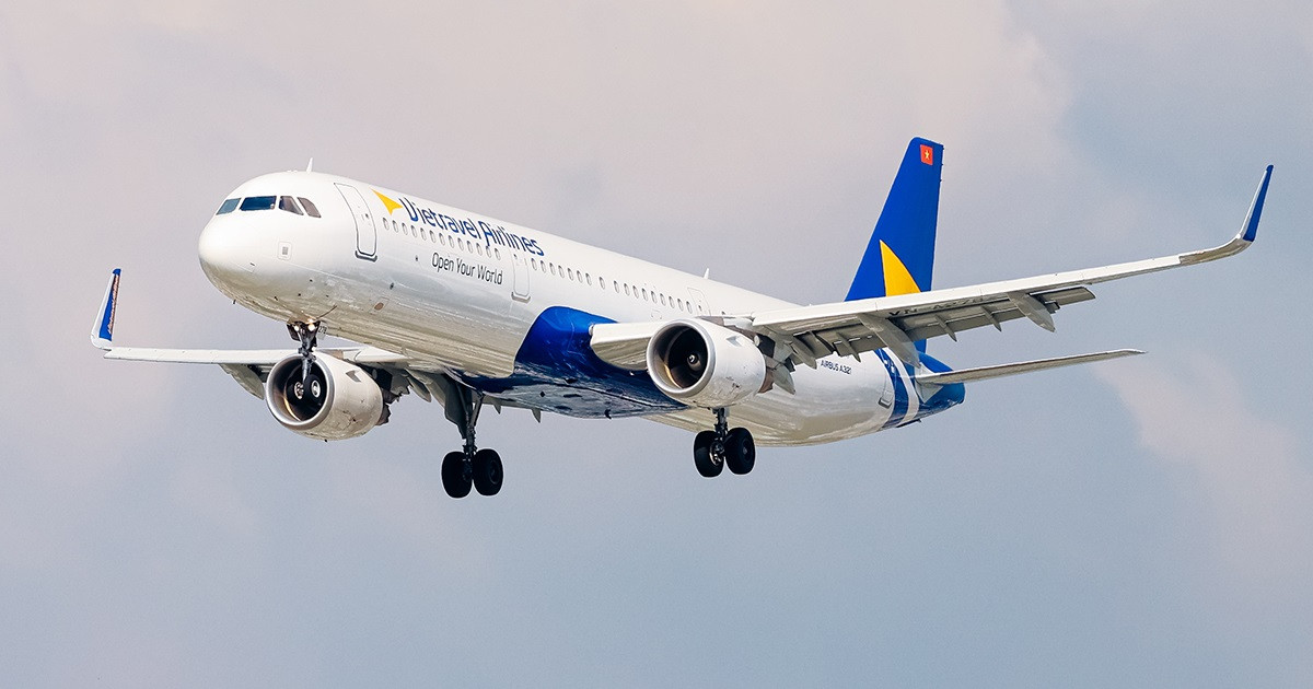 Vietravel Airlines có lộ trình phát triển trở thành một hãng hàng không hàng đầu, sẵn sàng chinh phục những mục tiêu tăng trưởng đầy tham vọng. Vietravel Airlines có lộ trình phát triển trở thành một hãng hàng không hàng đầu, sẵn sàng chinh phục những mục tiêu tăng trưởng đầy tham vọng.