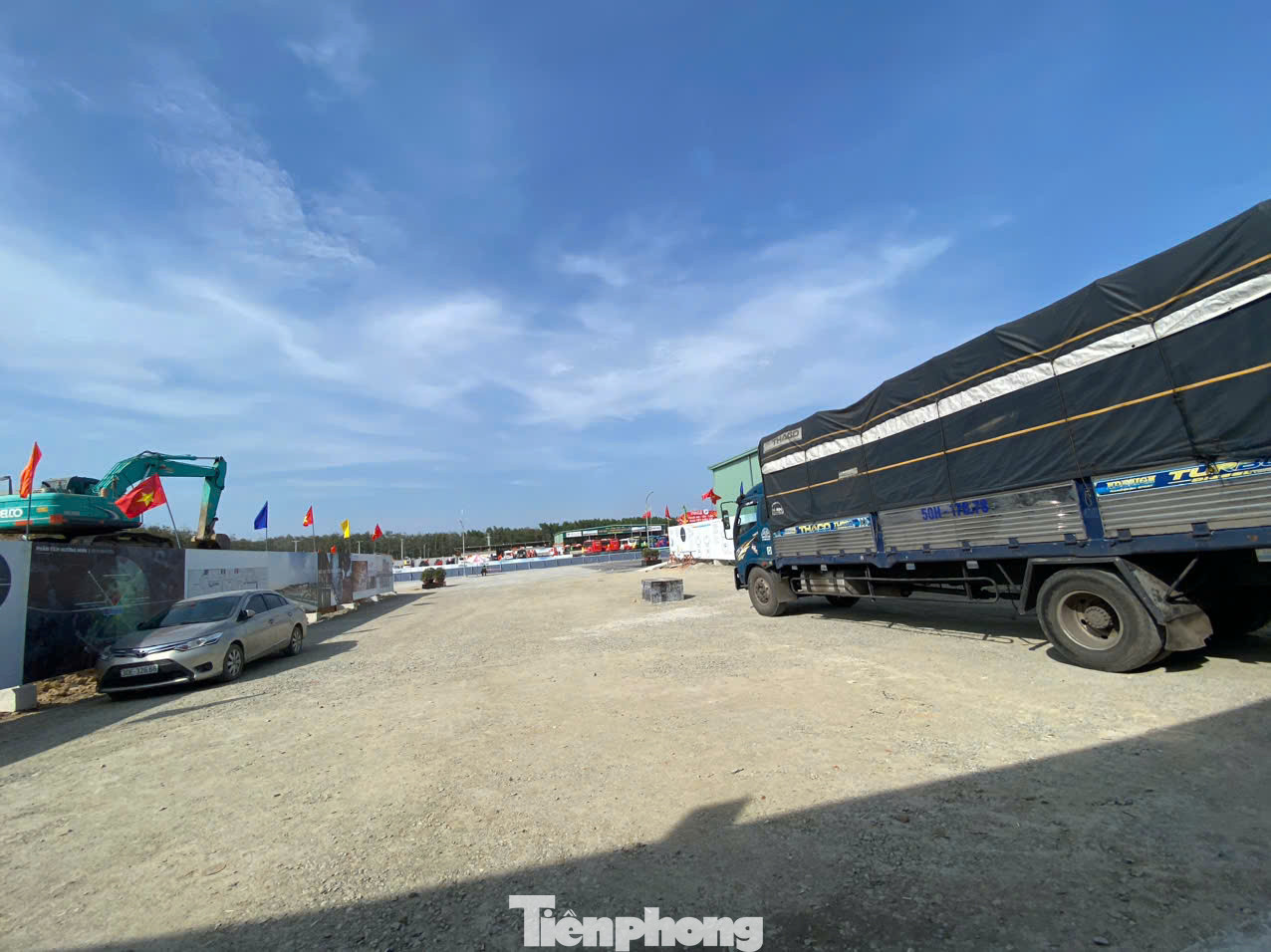 Trạm dừng nghỉ này có diện tích 12 ha (mỗi bên khoảng 6 ha), được đầu tư với kinh phí hơn 290 tỷ đồng.