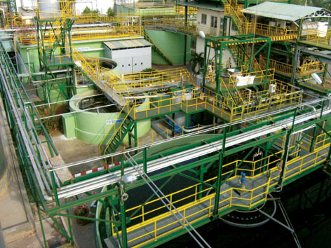 Hệ thống xử lý nước thải hiện đại của Công ty Ajinomoto Việt Nam