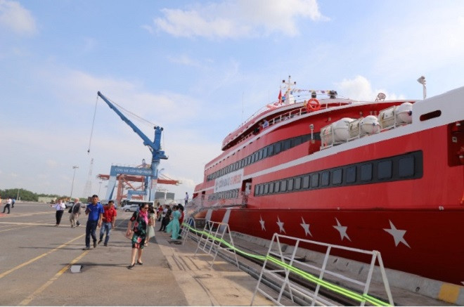 Tàu cao tốc TPHCM - Côn Đảo chuẩn bị ngừng chạy. Ảnh: Tuấn Kiệt Tàu cao tốc TPHCM - Côn Đảo chuẩn bị ngừng chạy. Ảnh: Tuấn Kiệt