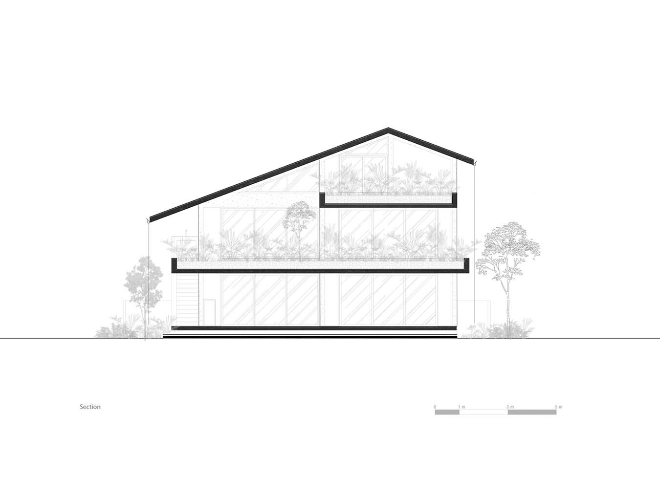 Do đó, các kiến trúc sư đã thiết kế khéo léo, để tích hợp các không gian động và tĩnh, tối ưu hóa mặt tiền hướng Tây dài 16m. Do đó, các kiến trúc sư đã thiết kế khéo léo, để tích hợp các không gian động và tĩnh, tối ưu hóa mặt tiền hướng Tây dài 16m.
