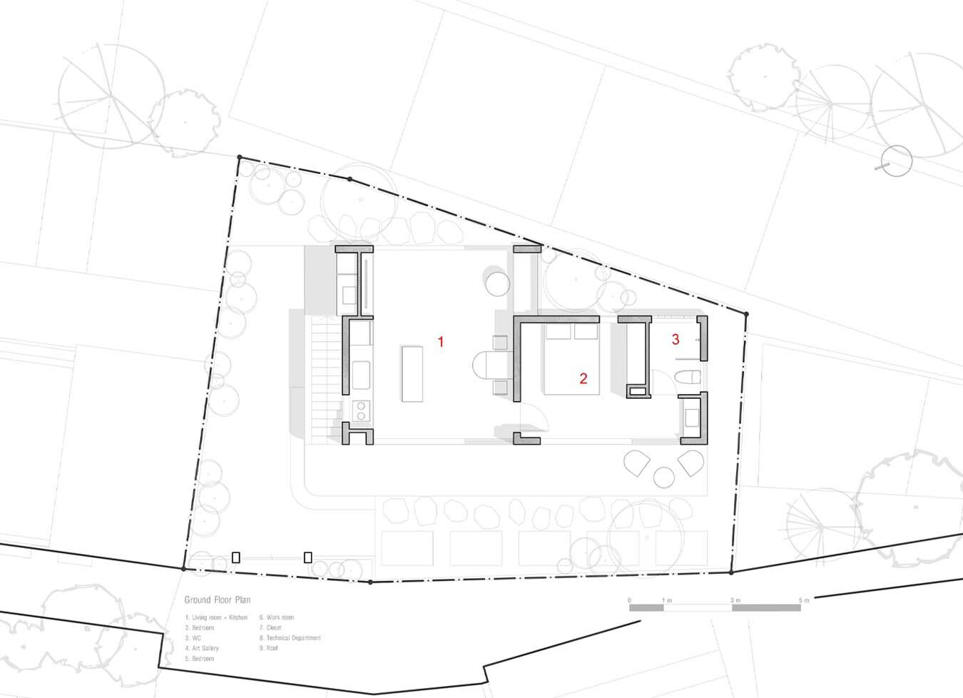 Ngôi nhà này được xây dựng trên lô đất rộng 161m2, trong một con hẻm của làng chài Cửa Đại ở Hội An (Quảng Nam), nằm trong khu vực đông dân cư và ít cây xanh. Ngôi nhà này được xây dựng trên lô đất rộng 161m2, trong một con hẻm của làng chài Cửa Đại ở Hội An (Quảng Nam), nằm trong khu vực đông dân cư và ít cây xanh.