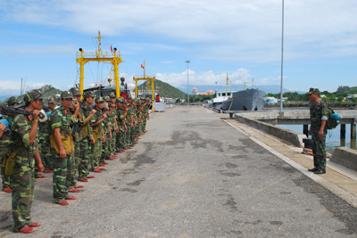 Chuẩn bị lên đường làm nhiệm vụ