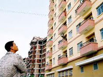 Hà Nội dự kiến quy định diện tích ở bình quân đối với nhà thuê để công dân được đăng ký thường trú ở nội thành đến hết năm 2015 là 15m2 sàn/người. (Ảnh: Internet) 