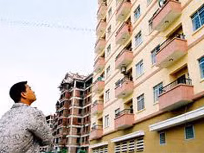 Hà Nội dự kiến quy định diện tích ở bình quân đối với nhà thuê để công dân được đăng ký thường trú ở nội thành đến hết năm 2015 là 15m2 sàn/người. (Ảnh: Internet) 