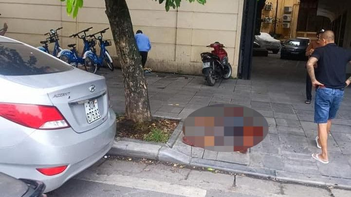 Hiện trường vụ việc.