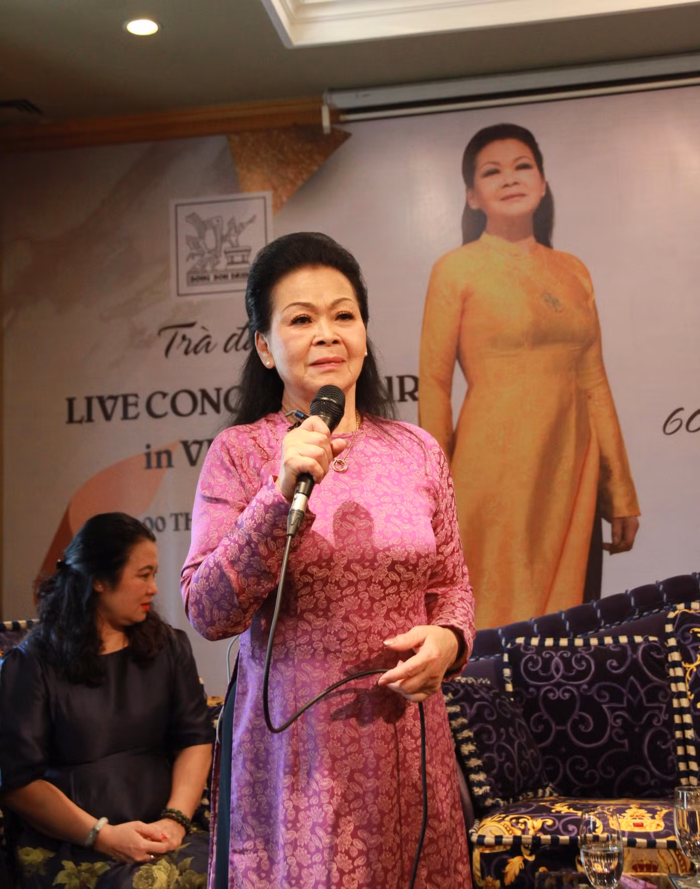 Tua xuyên Việt Như một lời chia tay được coi là lời chia tay chính thức với sân khấu lớn của Khánh Ly ở tuổi 77- Ảnh: N.M.Hà
