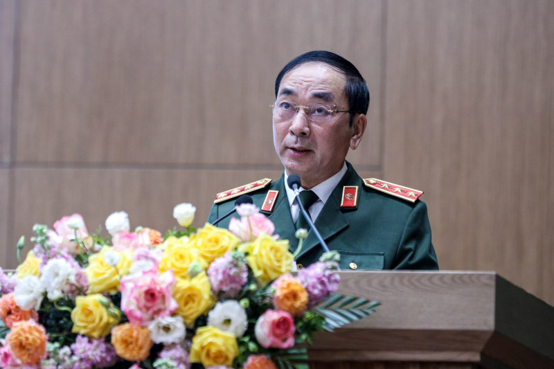 Thứ trưởng Trần Quốc Tỏ phát biểu khai mạc hội nghị.