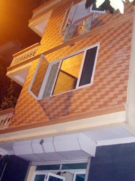 Căn nhà xảy ra vụ nổ súng ở quận Tây Hồ