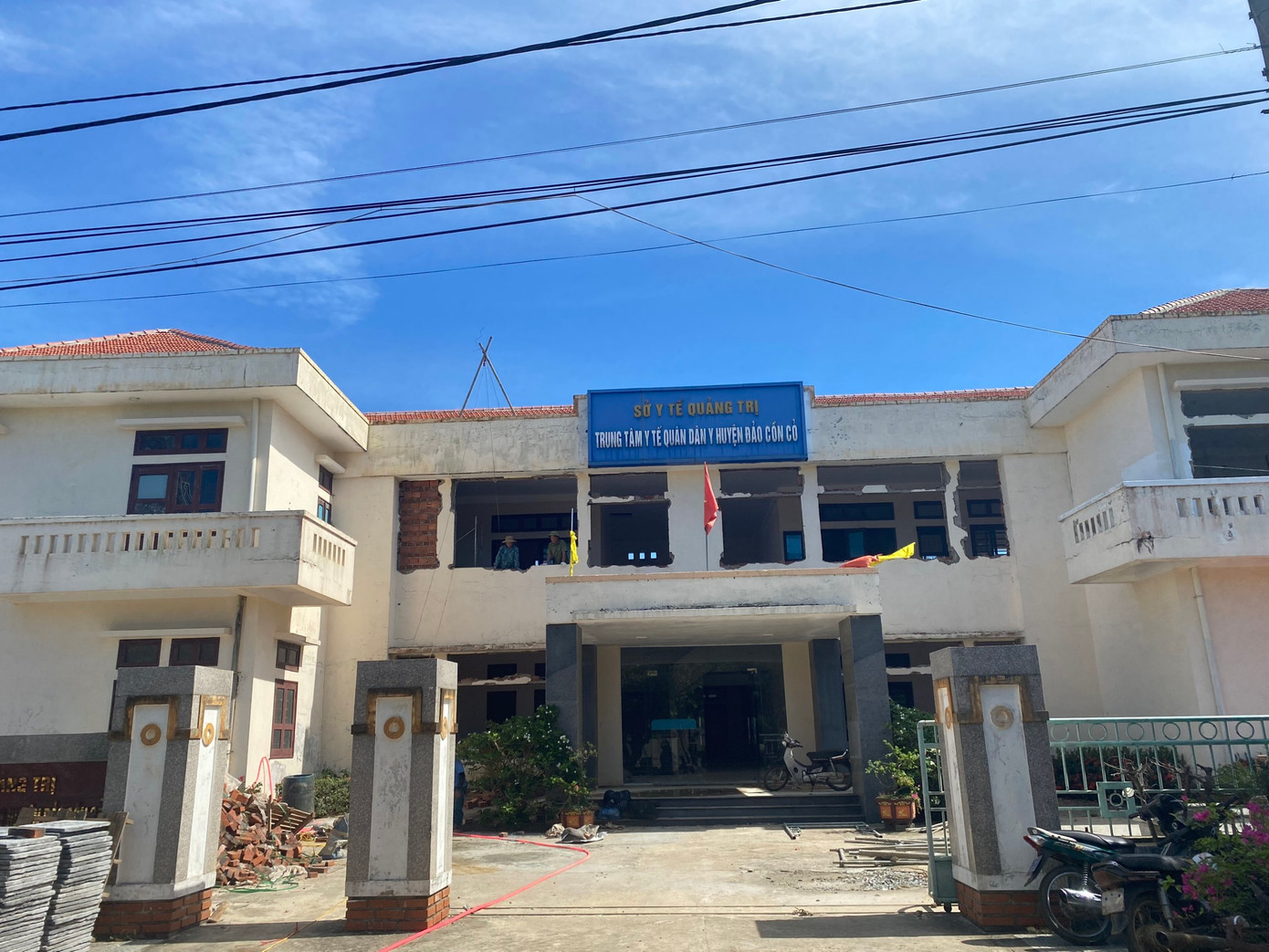 Trung tâm Y tế quân dân y huyện đảo Cồn Cỏ.