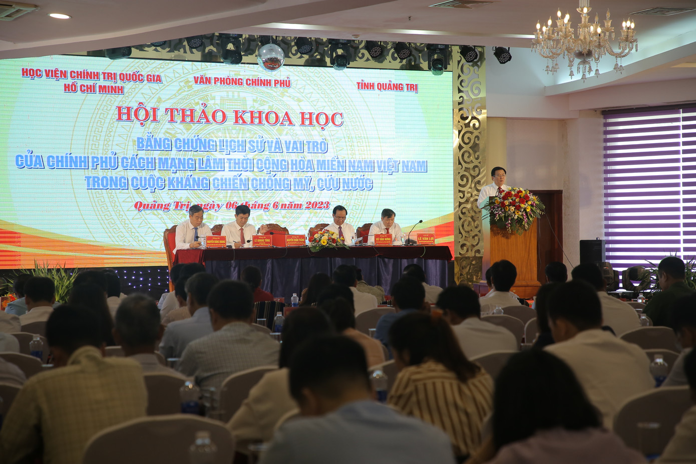 Toàn cảnh cuộc Hội thảo.