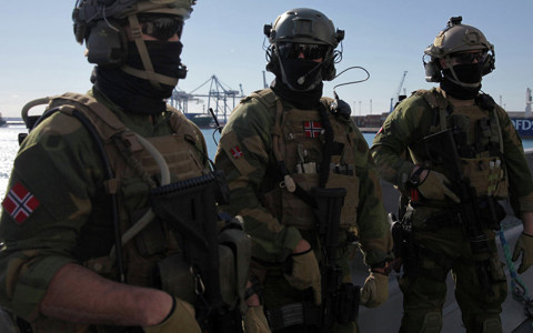 Binh sỹ Na Uy tham gia tập trận (ảnh: )