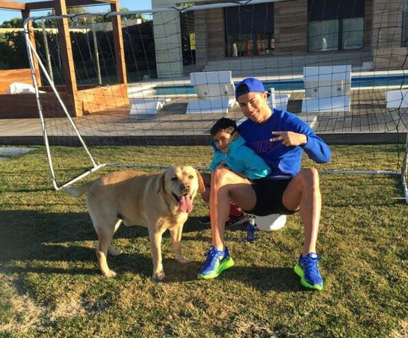 10 bức ảnh có thể bạn chưa biết về Cristiano Ronaldo