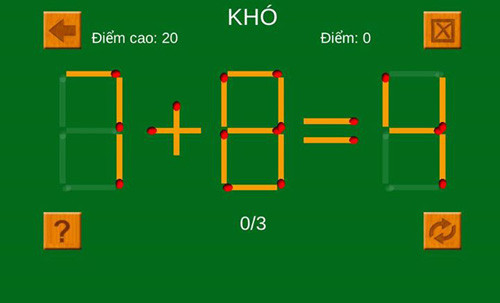 ‘Hoa mắt’ với bài toán di chuyển que diêm cấp tiểu học ảnh 1