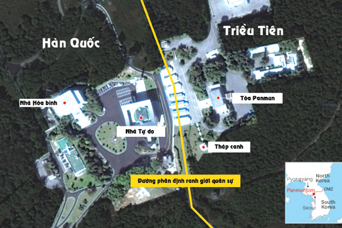 Lãnh đạo hai miền Triều Tiên tay trong tay bước qua đường phân giới ảnh 23