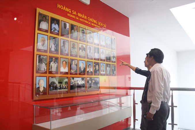 Rưng rưng nhà trưng bày Hoàng Sa ảnh 1