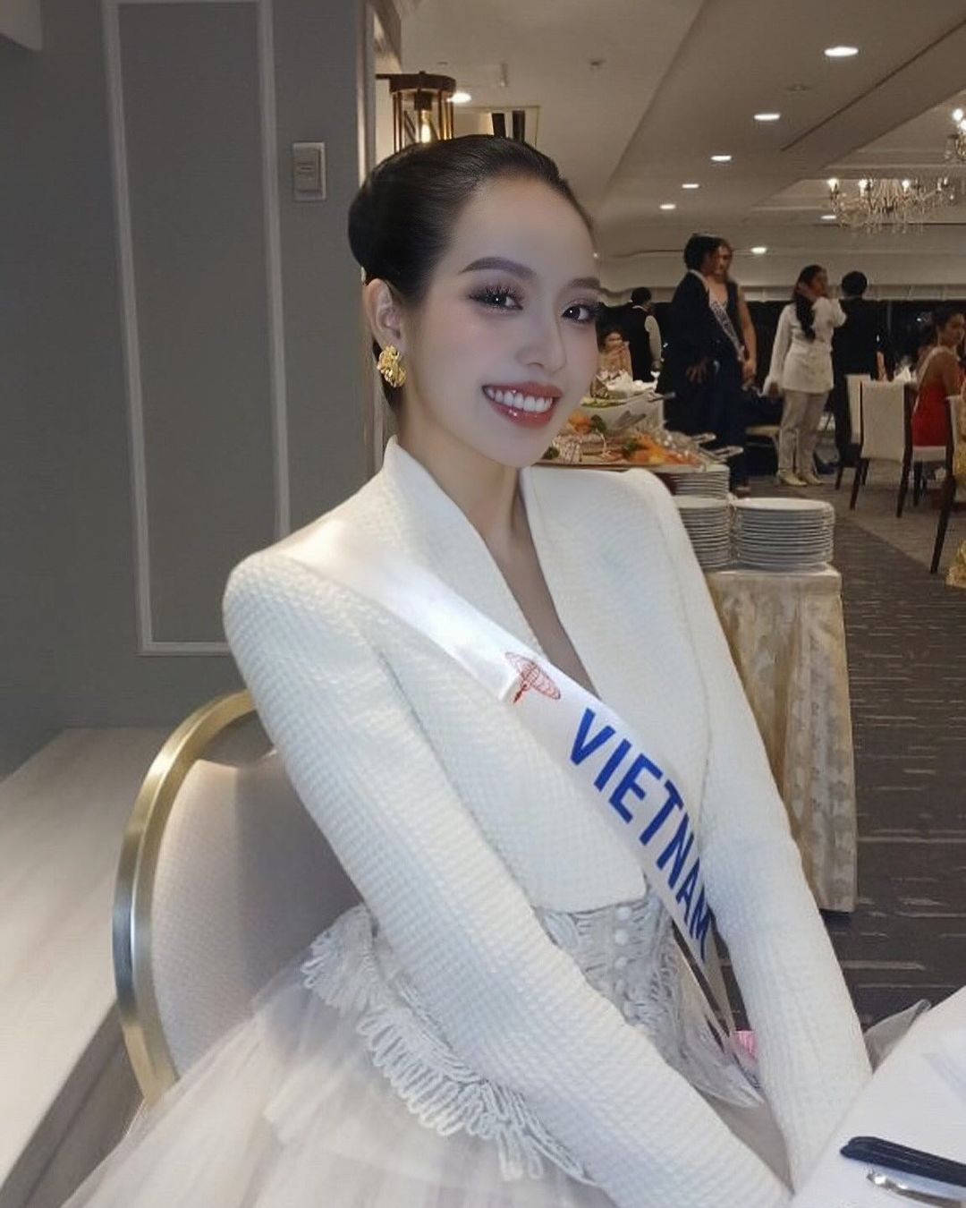 Hoa hậu Thanh Thủy trong các hoạt động ở Niigata.