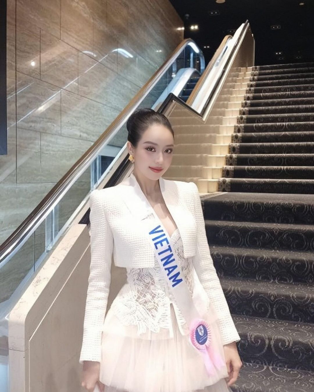 Hoa hậu Thanh Thủy trong các hoạt động ở Niigata.