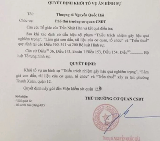 TP HCM: Bắt nữ cán bộ tiếp tay gây thất thoát hơn 6,6 tỉ đồng thuế đất ảnh 1