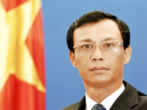 Người phát ngôn Bộ Ngoại giao Việt Nam Lương Thanh Nghị. Ảnh: Chinhphu.vn.