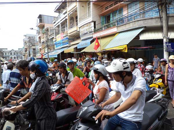 Không thể nào di chuyển được