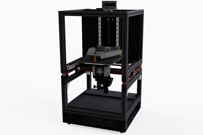 Máy in Flex là mã nguồn mở và bao gồm các thành phần có sẵn. (Ảnh: Đại học Edinburgh)