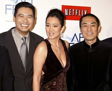 Châu Nhuận Phát, Củng Lợi và Trương Nghệ Mưu 