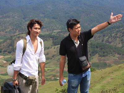 Đạo diễn trẻ Cường Ngô đang làm phim Ngọc Viễn Đông