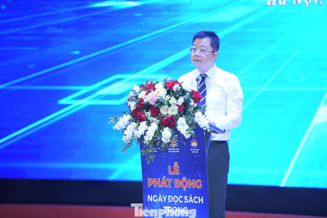 Ông Nguyễn Thanh Lâm - Thứ trưởng Bộ Thông tin và Truyền thông phát biểu tại lễ phát động. Ảnh: Dương Triều Ông Nguyễn Thanh Lâm - Thứ trưởng Bộ Thông tin và Truyền thông phát biểu tại lễ phát động. Ảnh: Dương Triều