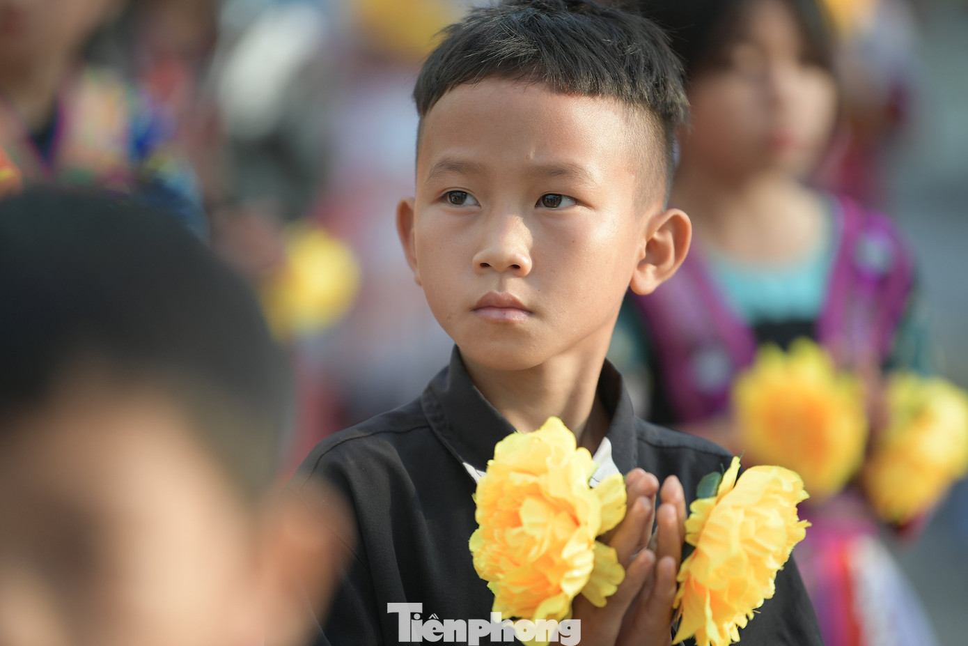 Niềm vui của học sinh Nậm Vì tham gia ngày hội Niềm vui của học sinh Nậm Vì tham gia ngày hội