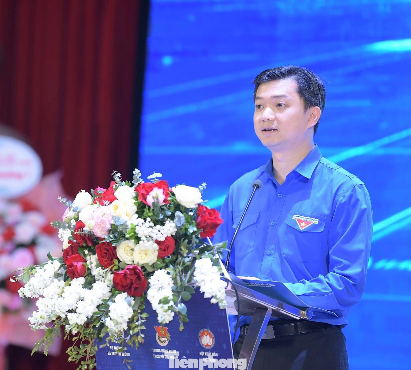 Anh Nguyễn Minh Triết - Bí thư T.Ư Đoàn, Chủ tịch T.Ư Hội SVVN phát biểu tại lễ phát động. Ảnh: Dương Triều Anh Nguyễn Minh Triết - Bí thư T.Ư Đoàn, Chủ tịch T.Ư Hội SVVN phát biểu tại lễ phát động. Ảnh: Dương Triều