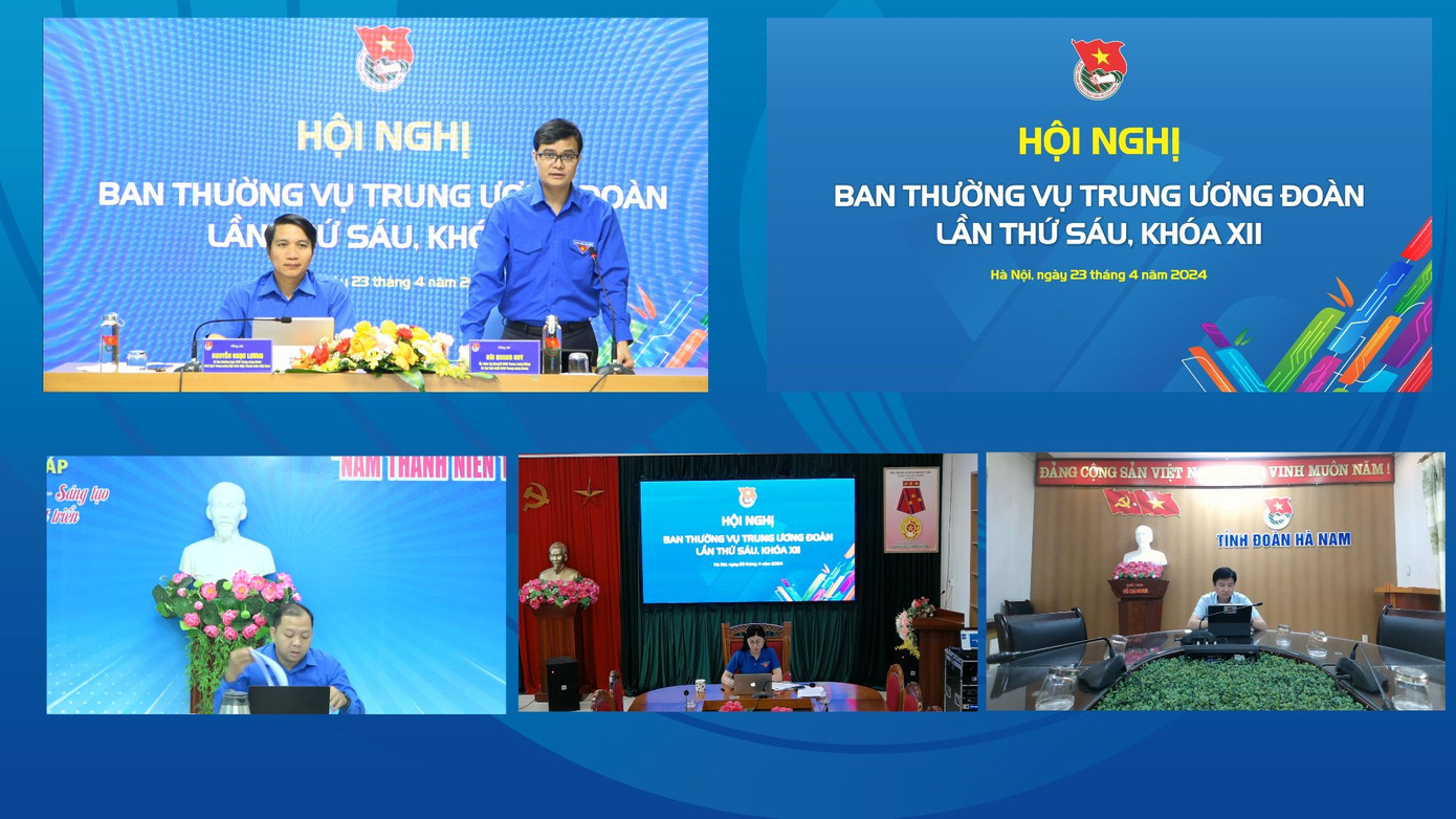 Hội nghị diễn ra dưới hình thức trực tiếp kết hợp trực tuyến. Ảnh: Đăng Hải Hội nghị diễn ra dưới hình thức trực tiếp kết hợp trực tuyến. Ảnh: Đăng Hải