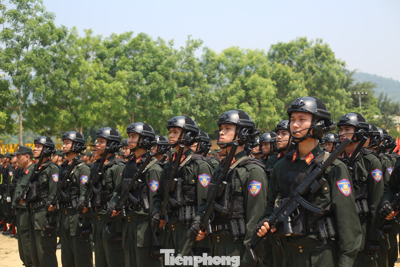 Các khối tập luyện tham gia diễu binh, diễu hành tại Lễ kỷ niệm 70 năm Chiến thắng Điện Biên Phủ. Ảnh: Bảo Anh Các khối tập luyện tham gia diễu binh, diễu hành tại Lễ kỷ niệm 70 năm Chiến thắng Điện Biên Phủ. Ảnh: Bảo Anh