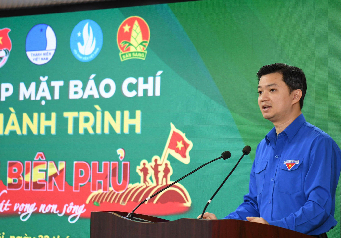 Anh Nguyễn Minh Triết – Bí thư T.Ư Đoàn, Chủ tịch T.Ư Hội SVVN phát biểu tại buổi thông tin cho báo chí. Ảnh: Bảo Anh Anh Nguyễn Minh Triết – Bí thư T.Ư Đoàn, Chủ tịch T.Ư Hội SVVN phát biểu tại buổi thông tin cho báo chí. Ảnh: Bảo Anh